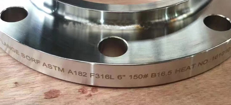 ASTM A182 F316L不锈钢法兰
